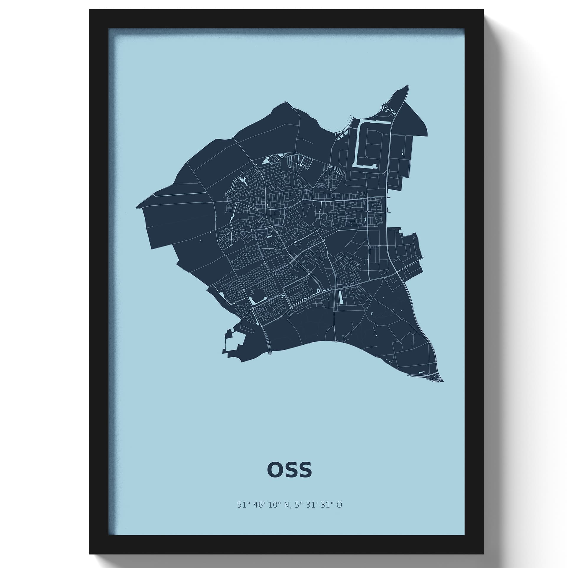 Poster Oss - Blauw