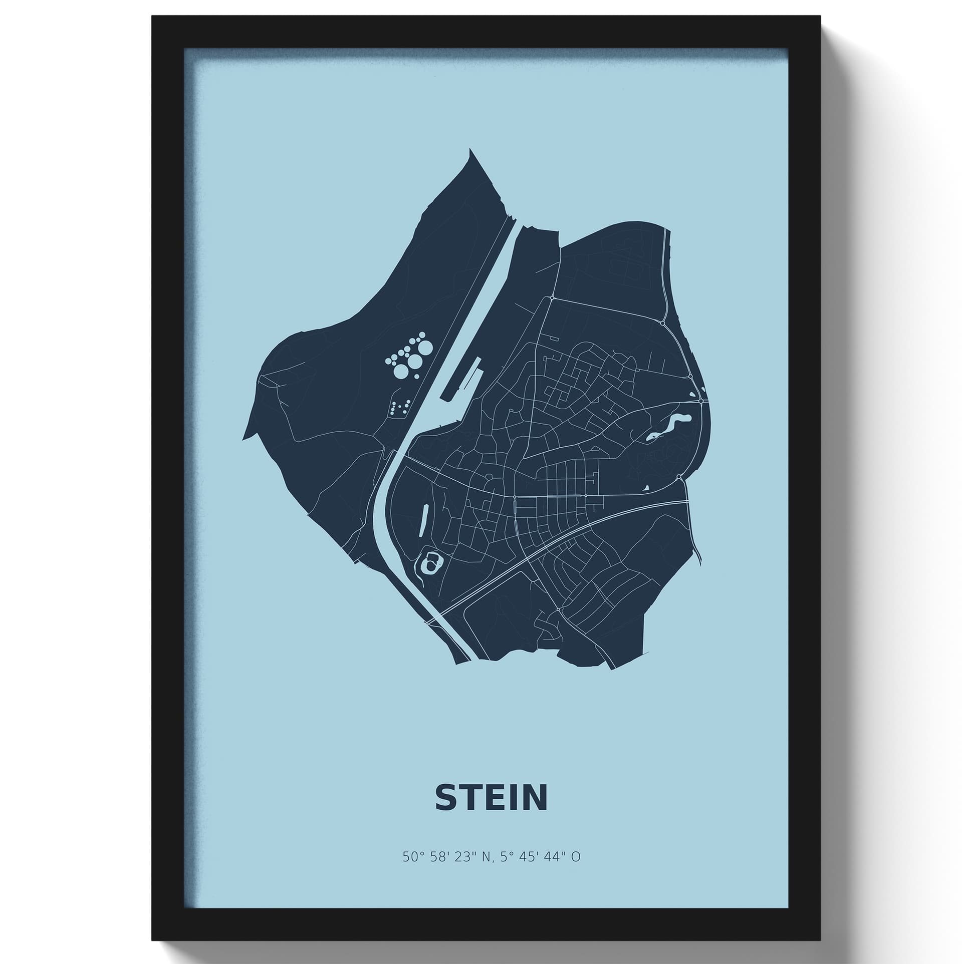 Poster Stein - Blauw