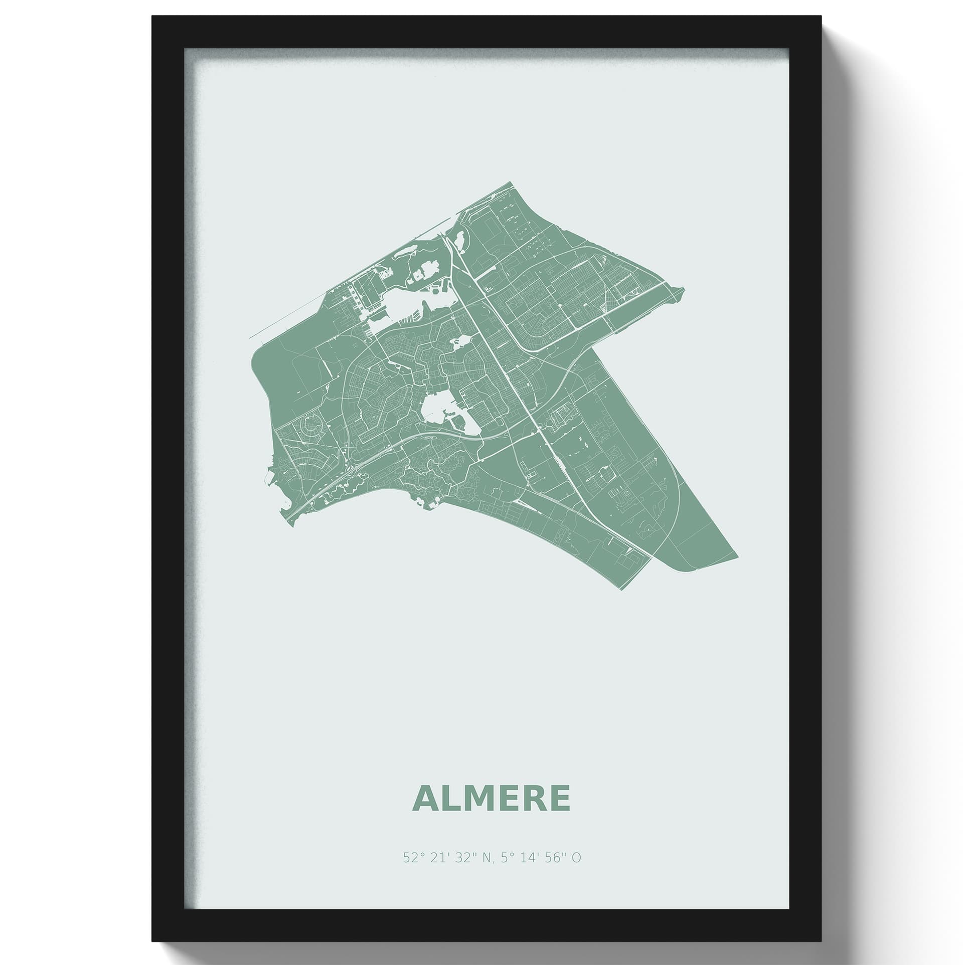 Poster Almere - Groen