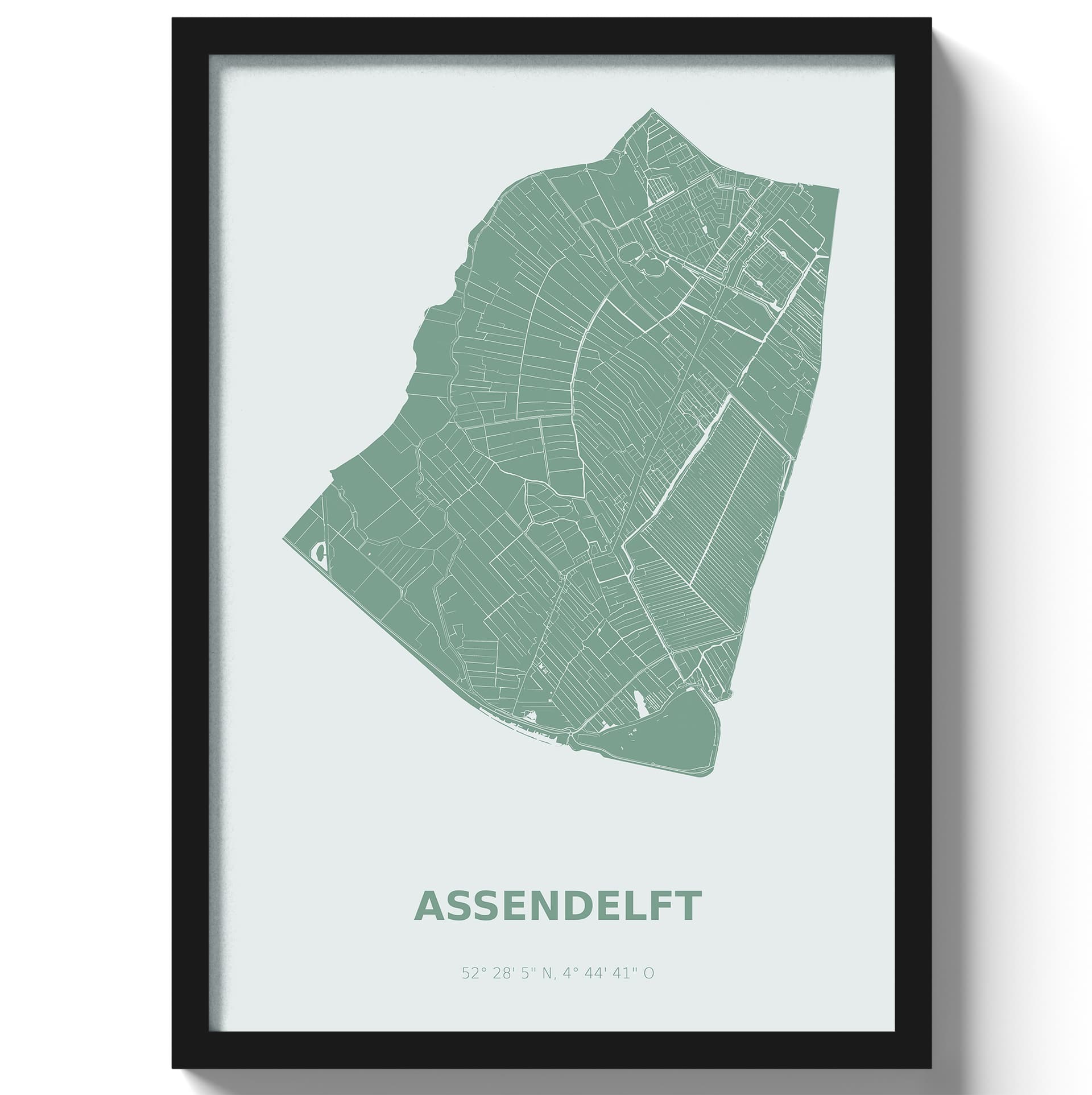 Poster Assendelft - Groen