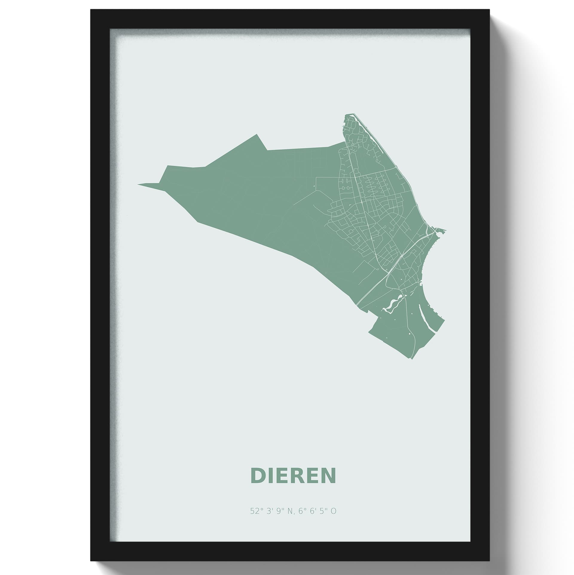 Poster Dieren - Groen