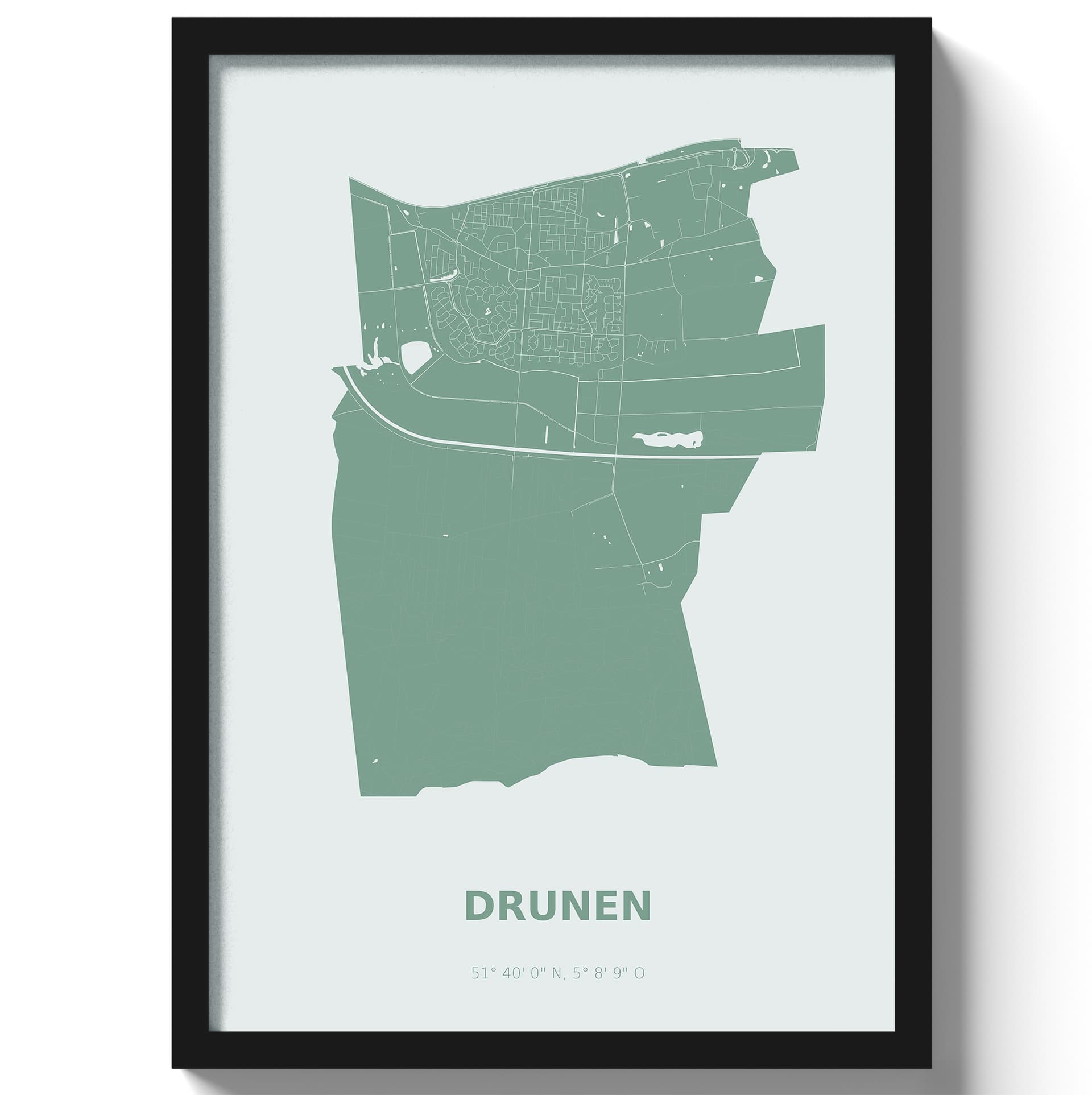 Poster Deurne - Groen