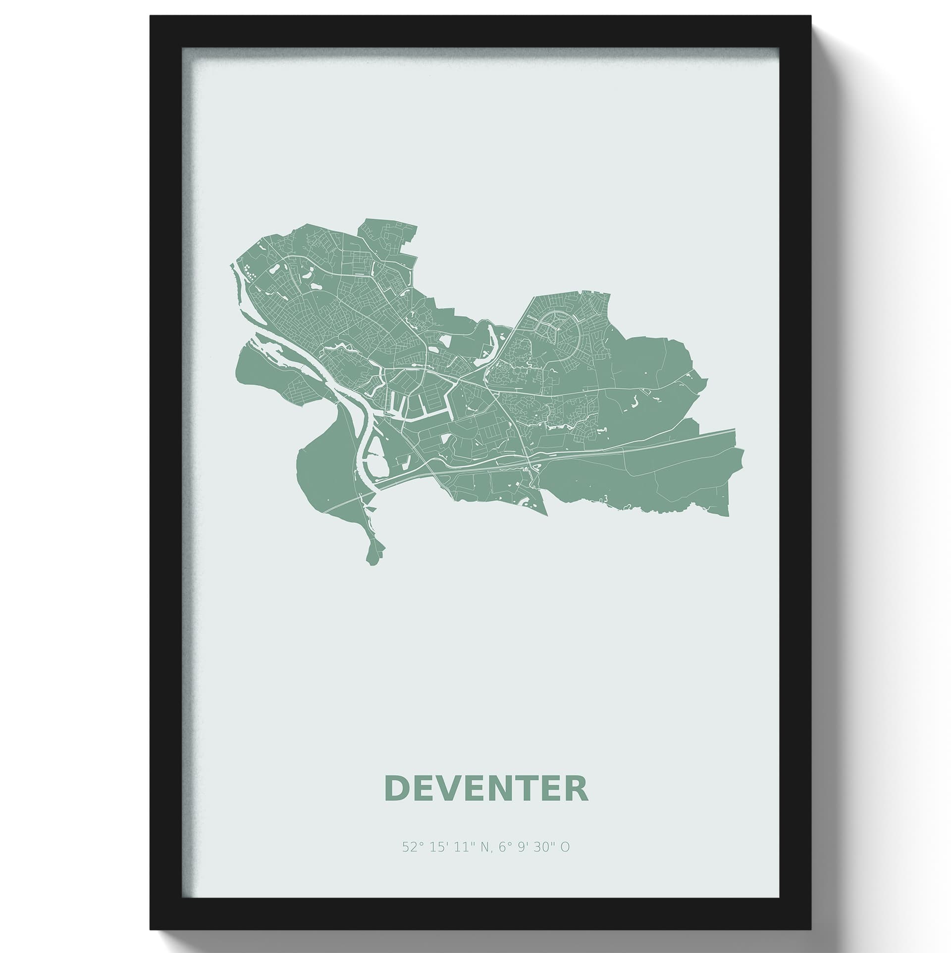 Poster Deventer - Groen