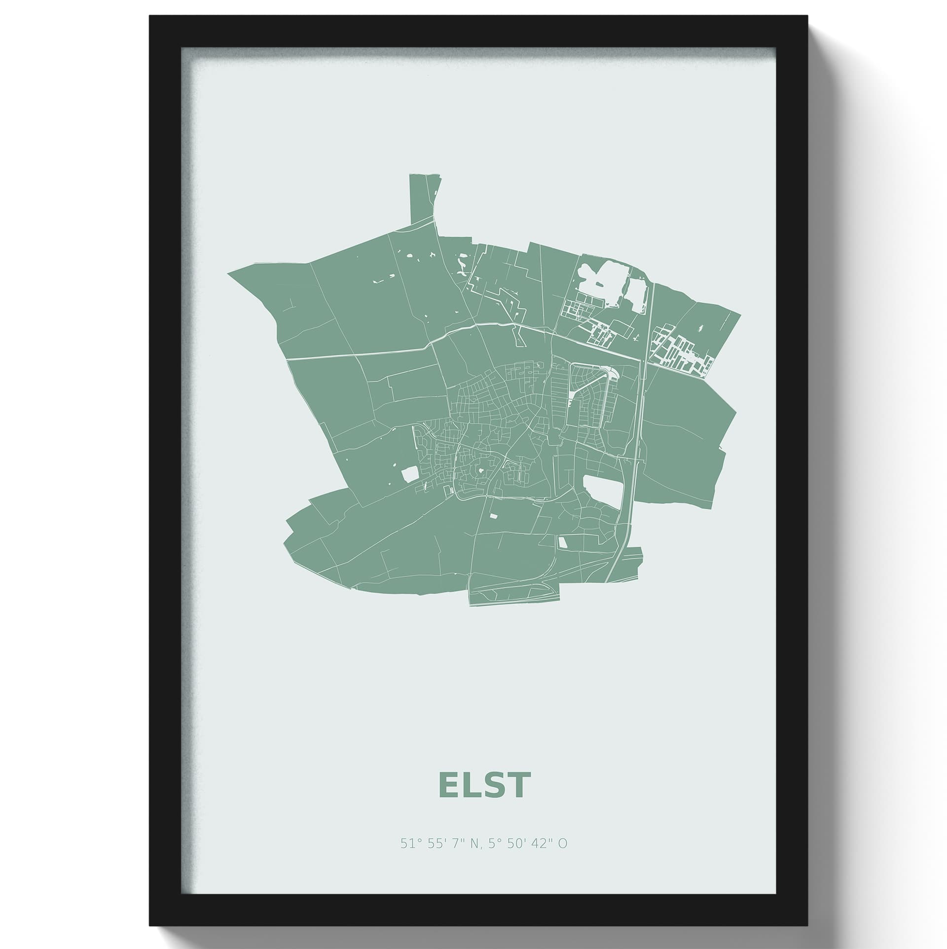 Poster Elst - Groen
