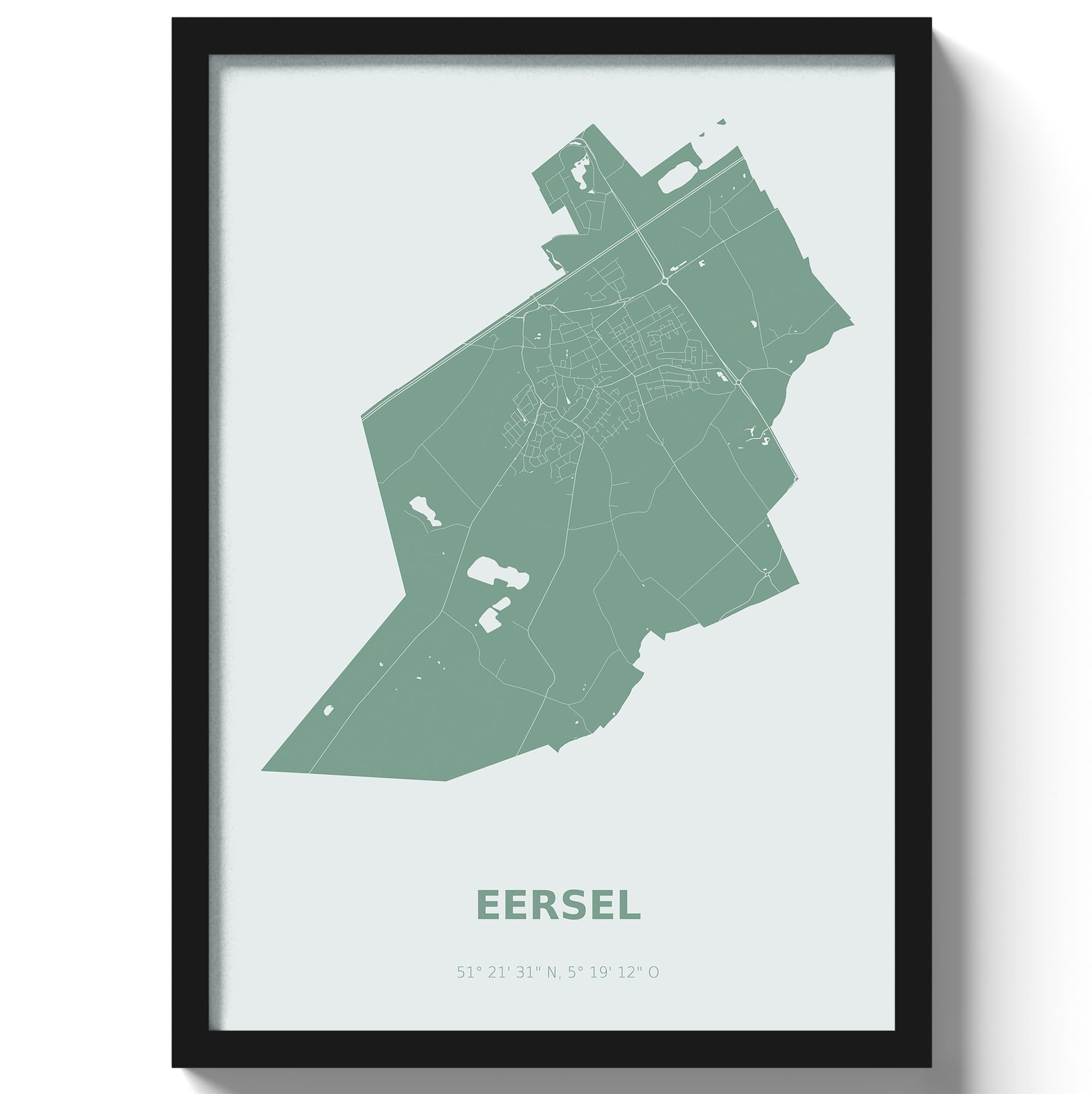 Poster Eersel - Groen