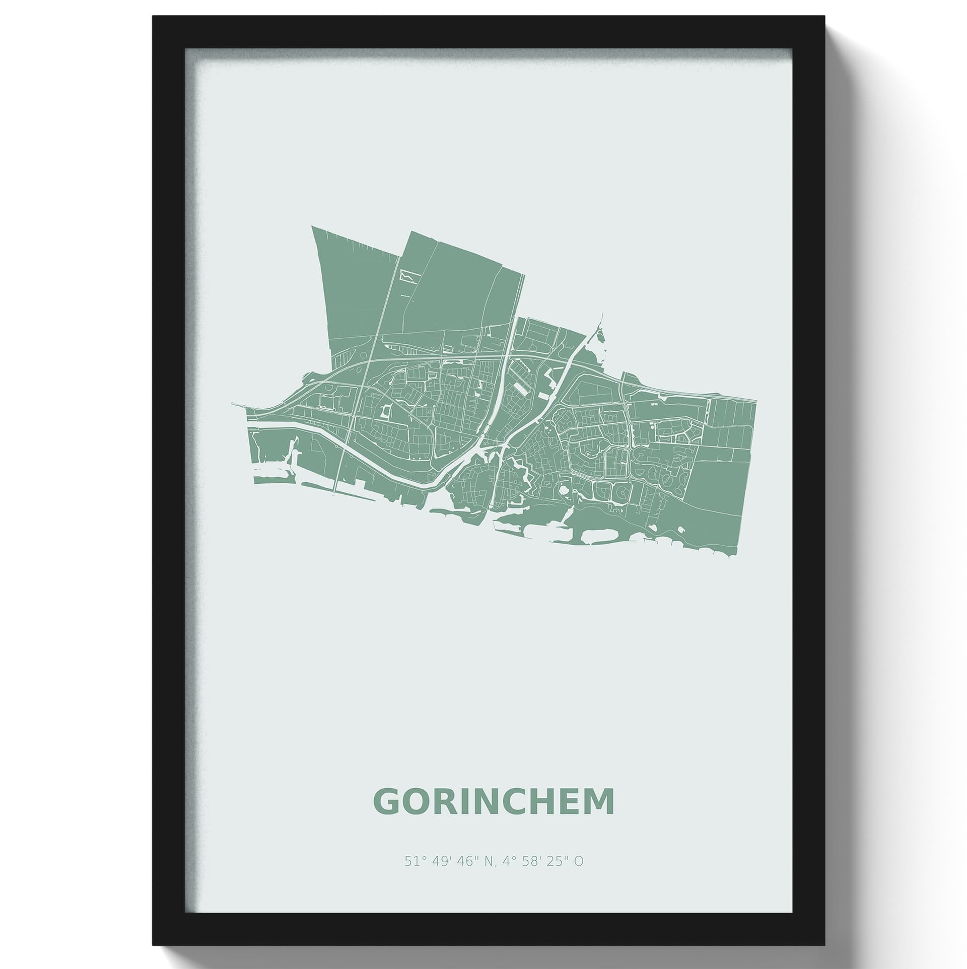Poster Gorinchem - Groen
