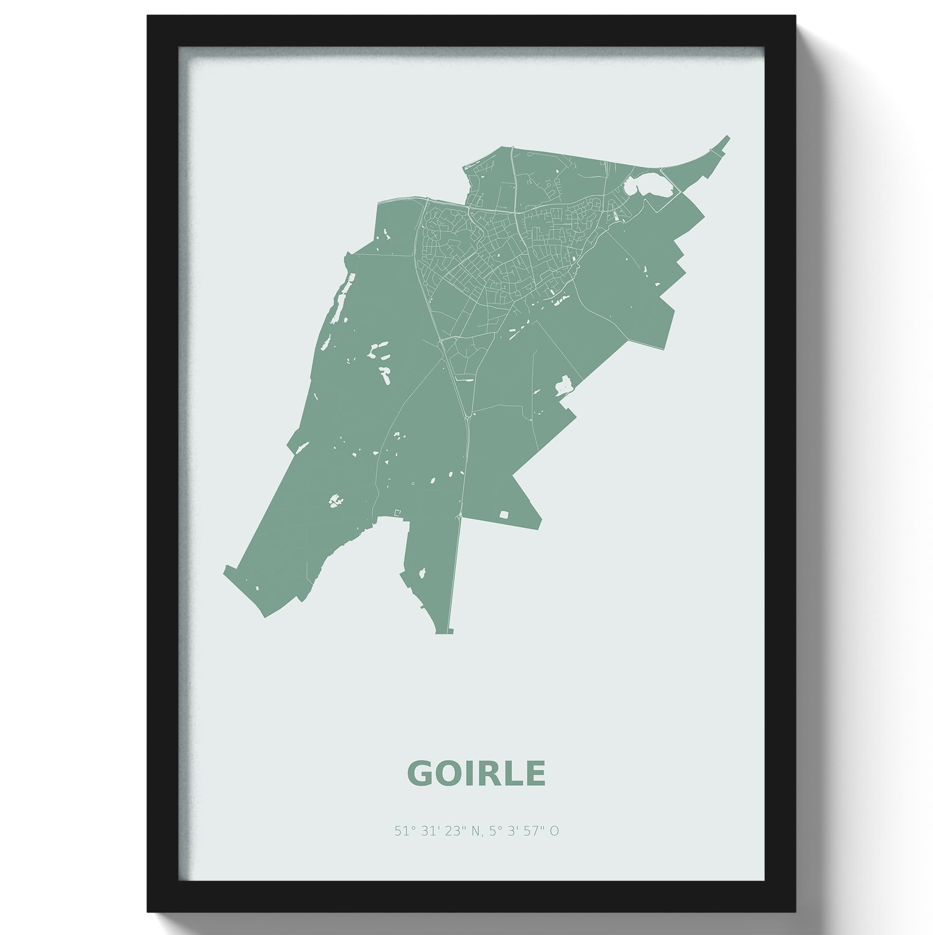 Poster Goirle - Groen