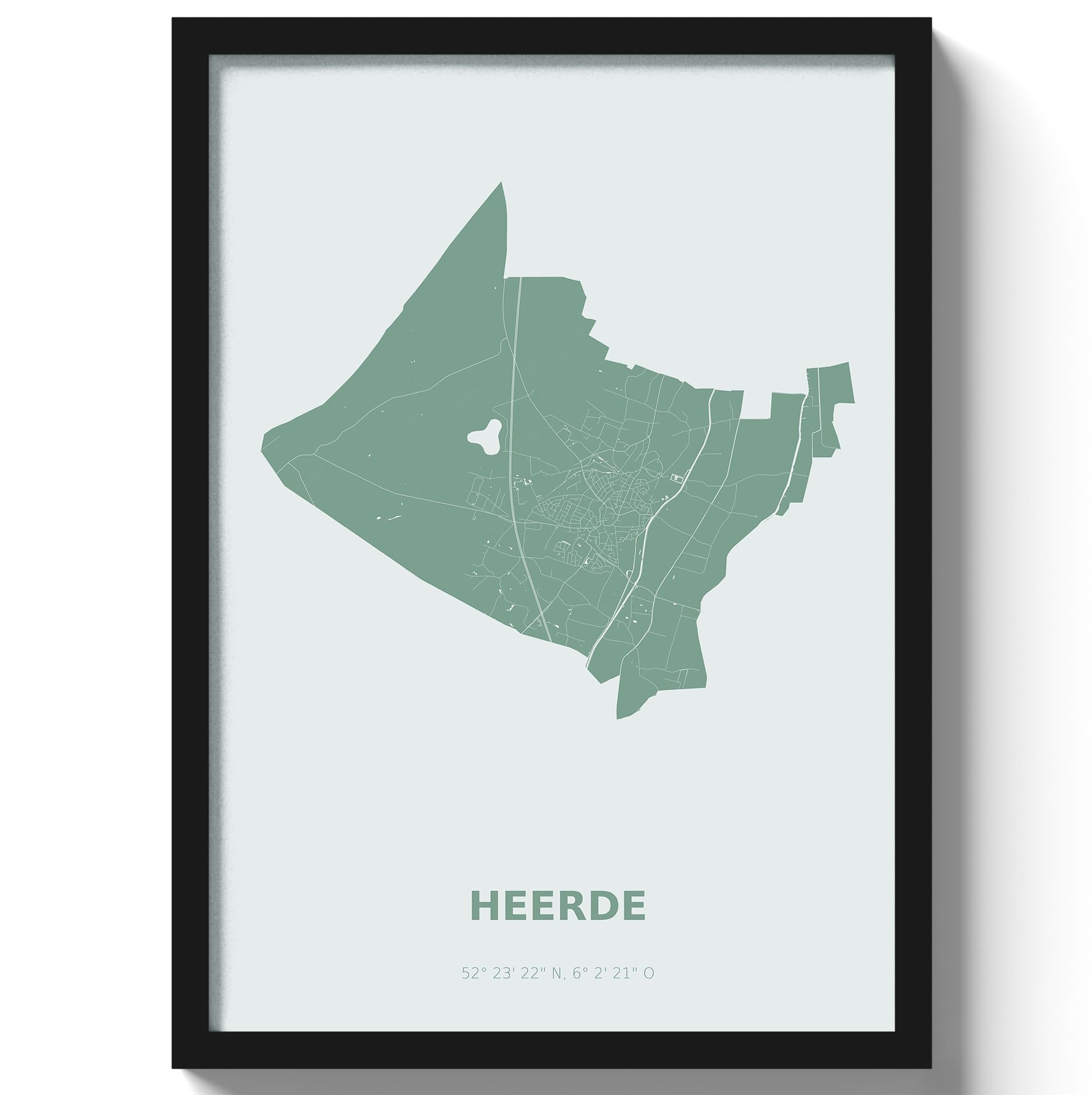 Poster Heerde - Groen