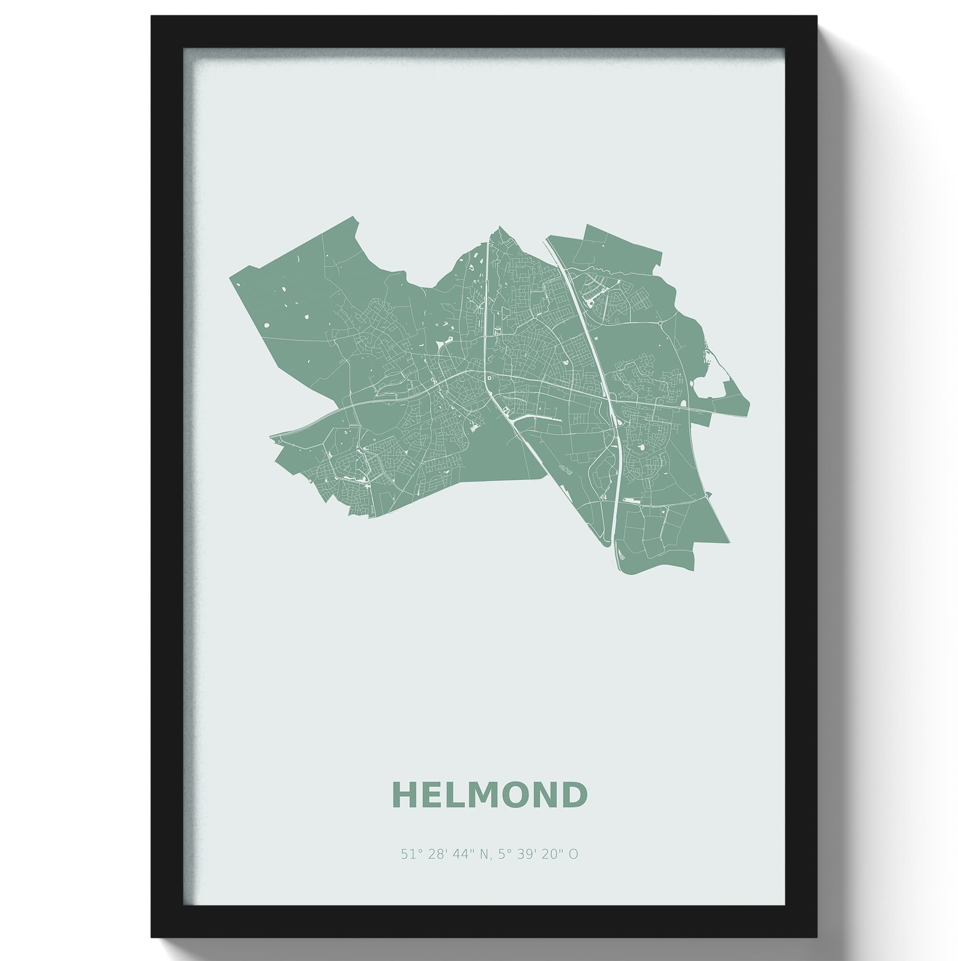 Poster Helmond - Groen