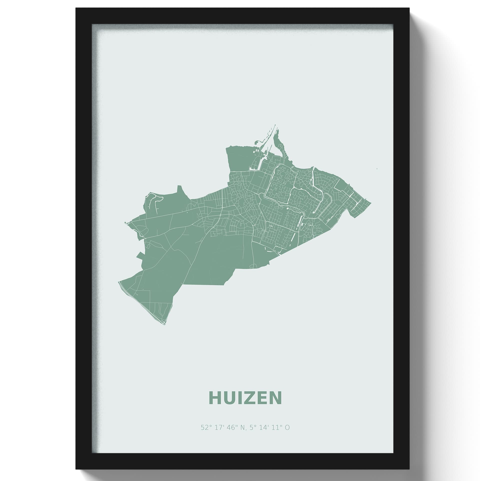 Poster Huissen - Groen