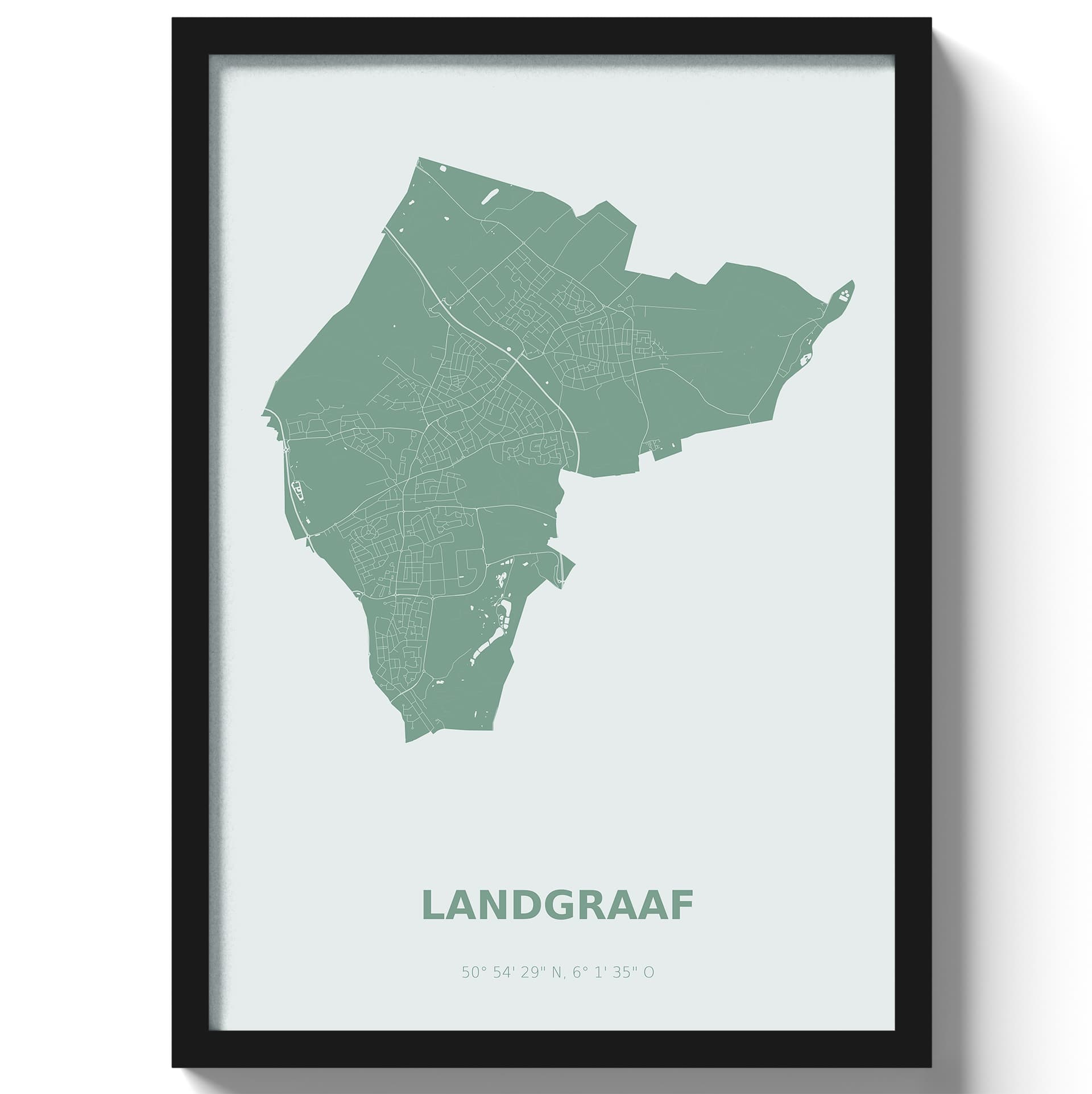 Poster Landgraaf - Groen