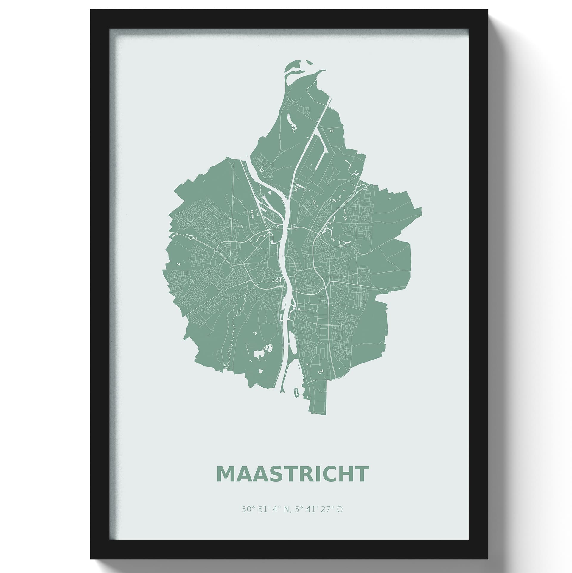 Poster Maastricht - Groen