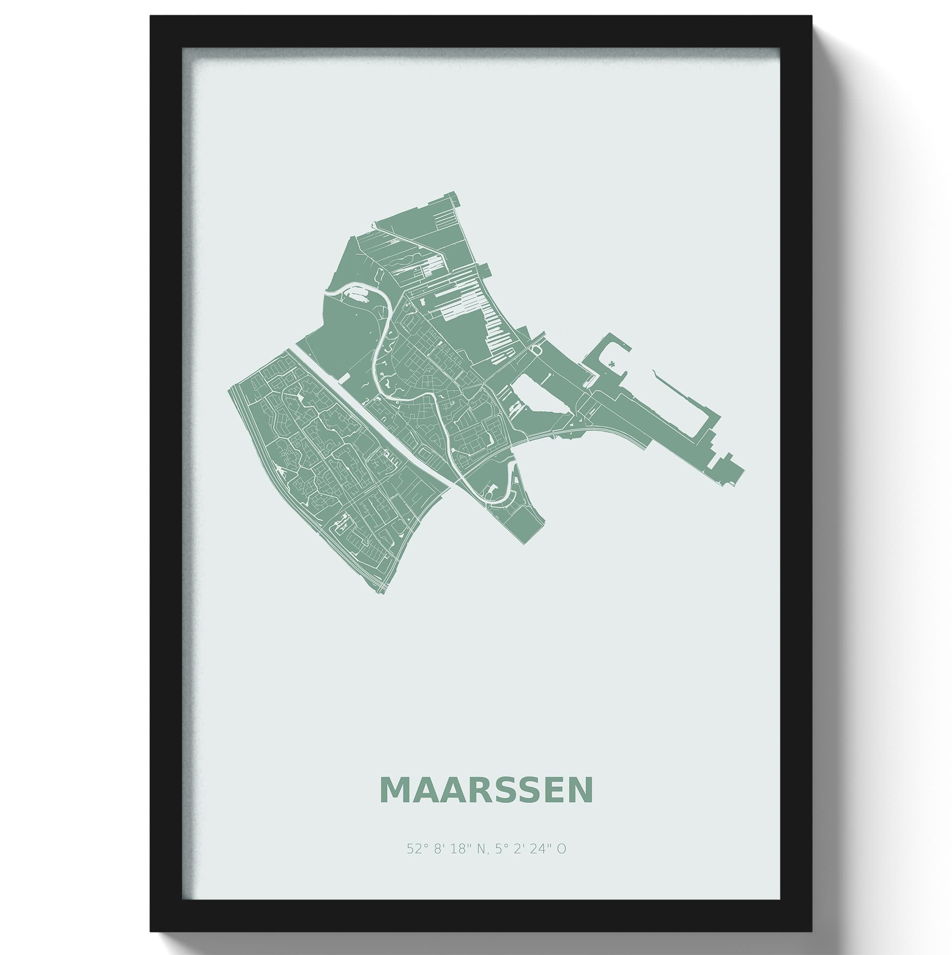 Poster Maarssen - Groen