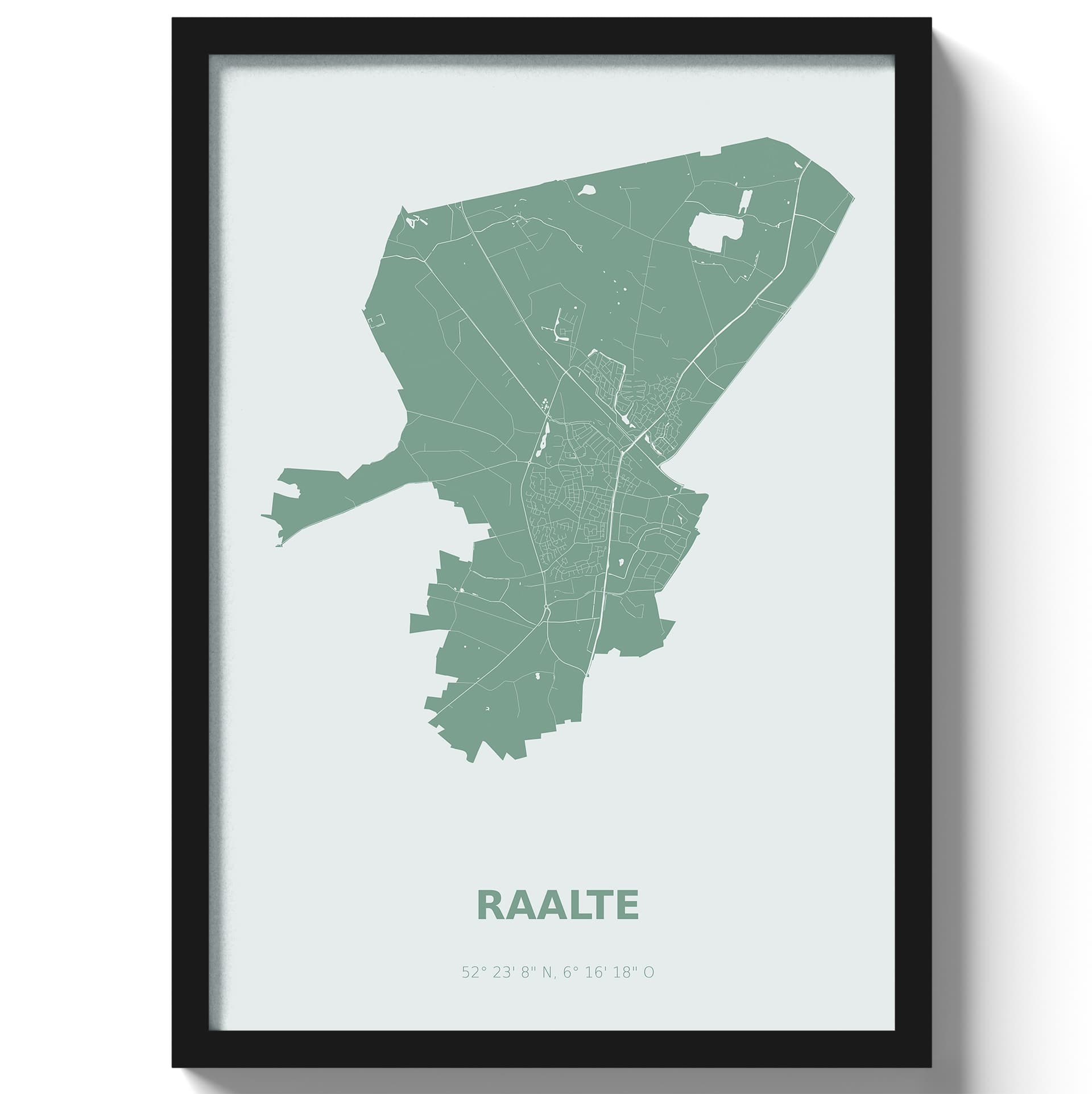 Poster Raalte - Groen
