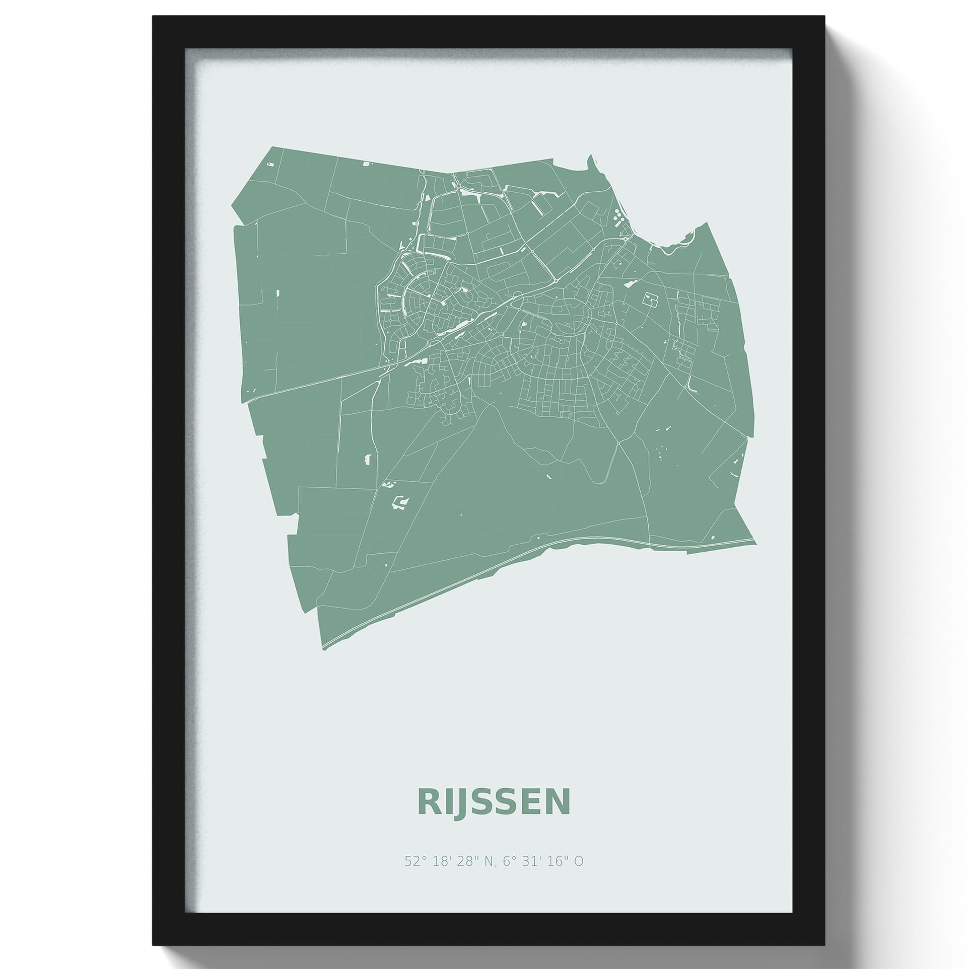 Poster Rijssen - Groen