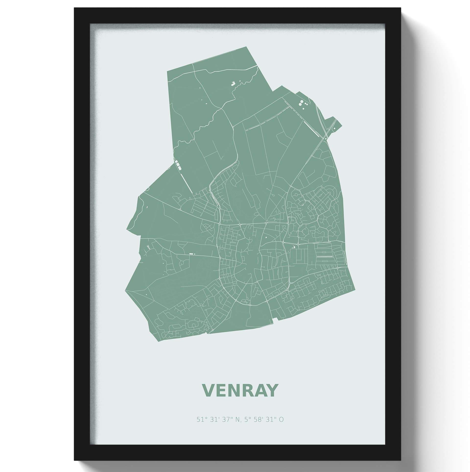 Poster Venray - Groen