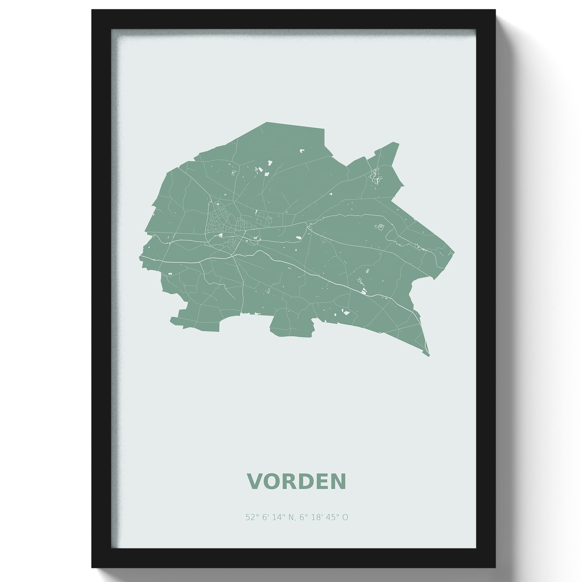 Poster Vorden - Groen