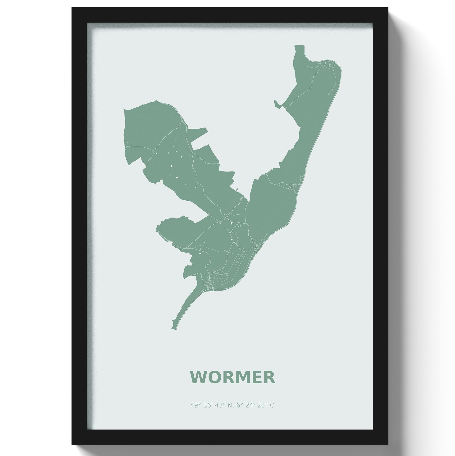 Poster Wormer - Groen