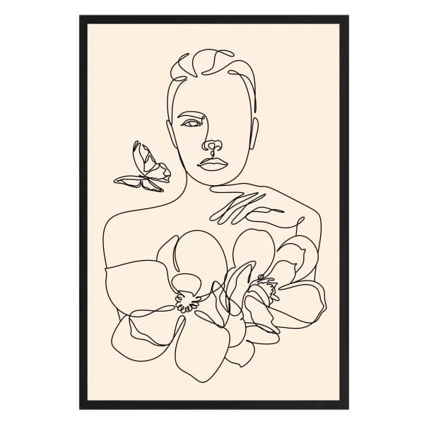 Abstracte Vrouw