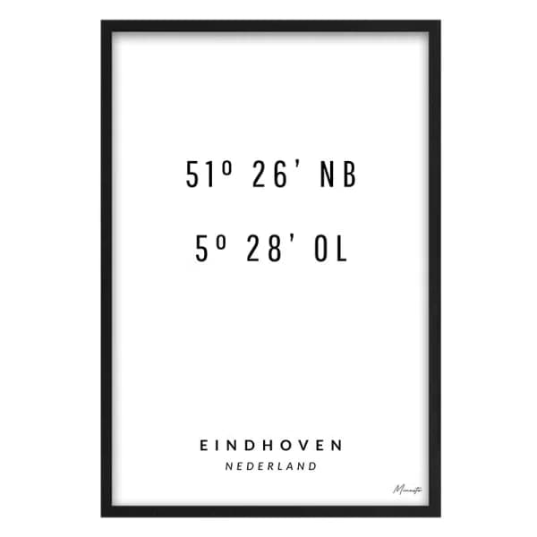 Coördinaten Eindhoven