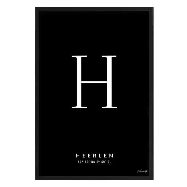 Letter H Heerlen