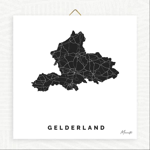 Tegeltje Provincie Gelderland