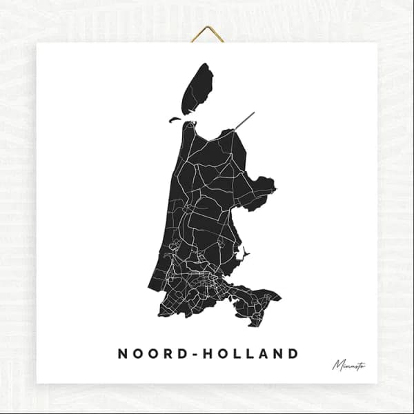 Tegeltje Provincie Noord-Holland