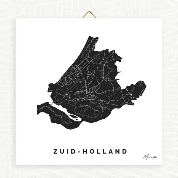 Tegeltje Provincie Zuid-Holland