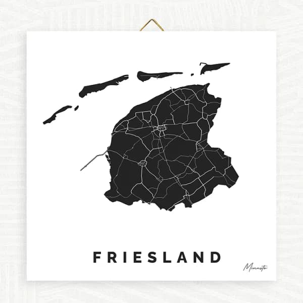 Tegeltje Provincie Friesland