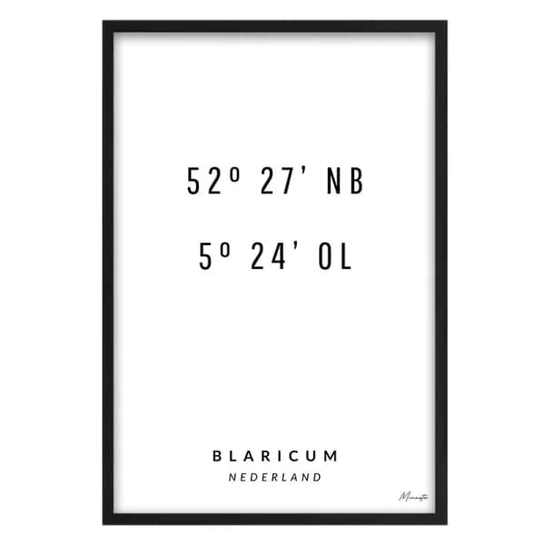 Coordinaten Blaricum