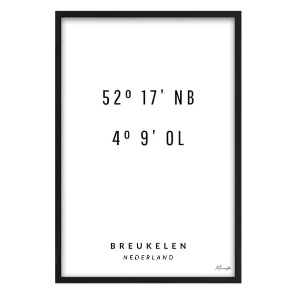 Coordinaten Breukelen