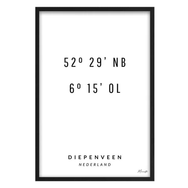 Coordinaten Diepenveen