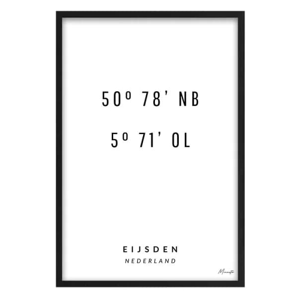 Coordinaten Eijsden