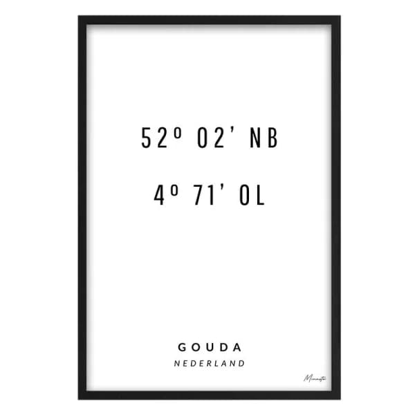 Coordinaten Gouda