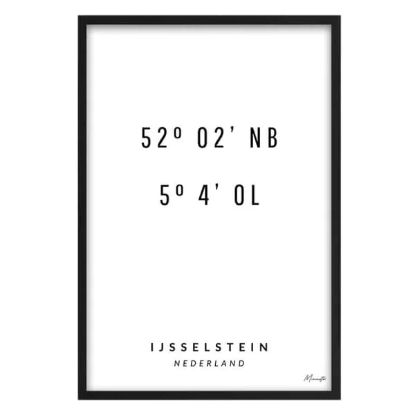 Coordinaten IJsselstein
