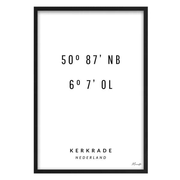 Coordinaten Kerkrade