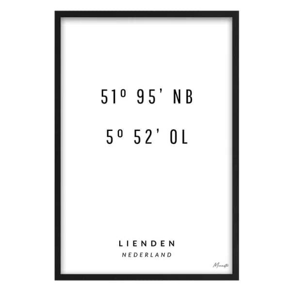 Coordinaten Lienden