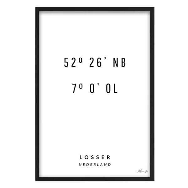 Coordinaten Losser