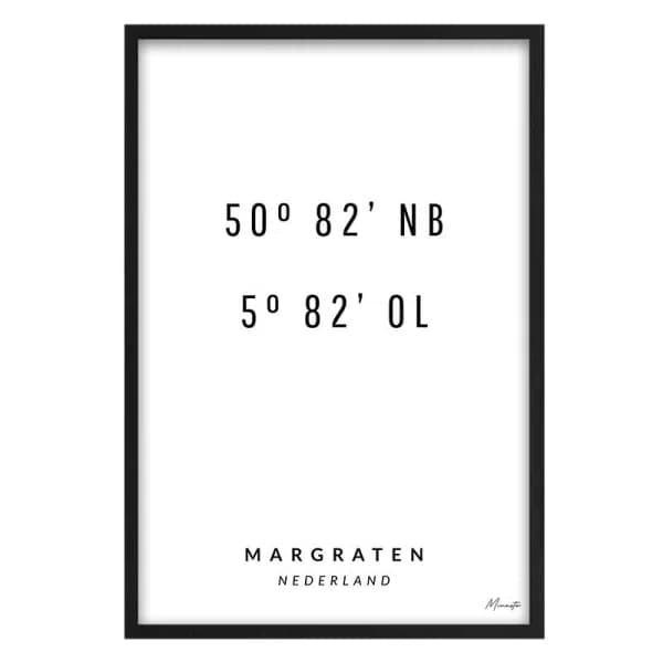 Coordinaten Margraten