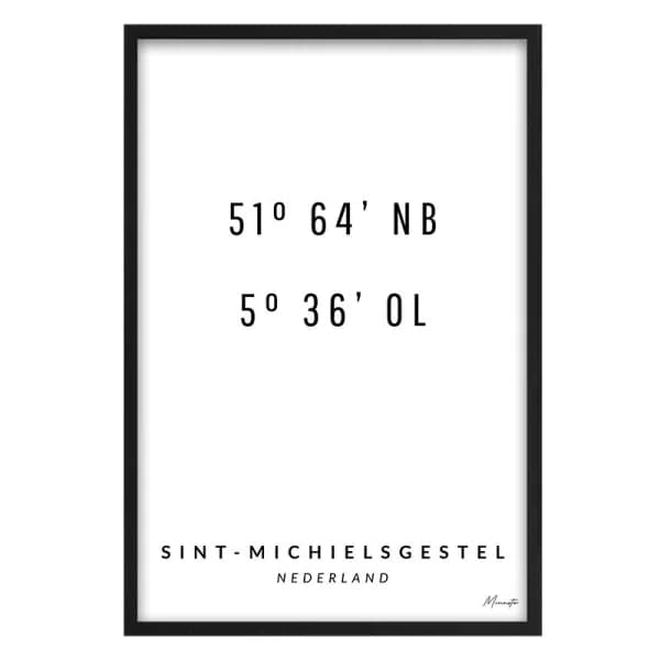 Coordinaten Sint-Michielsgestel