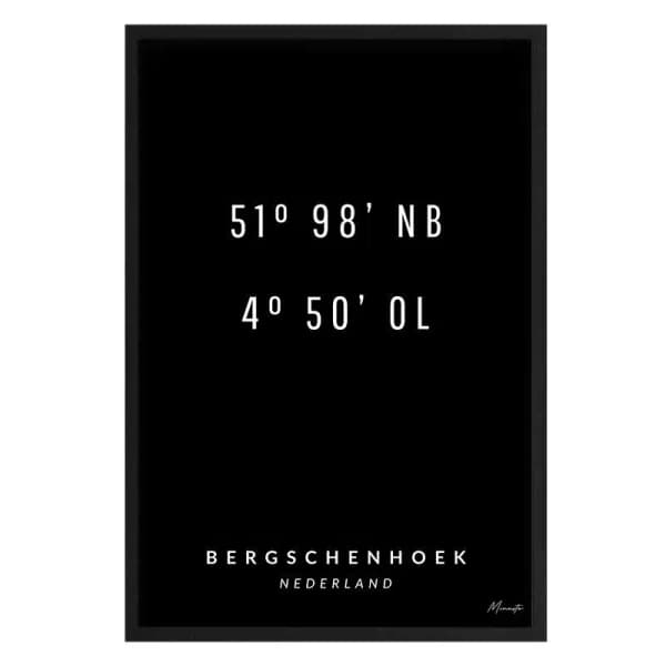 Coordinaten Bergschenhoek