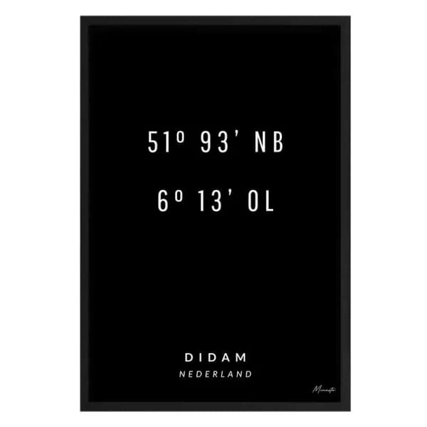 Coordinaten Didam