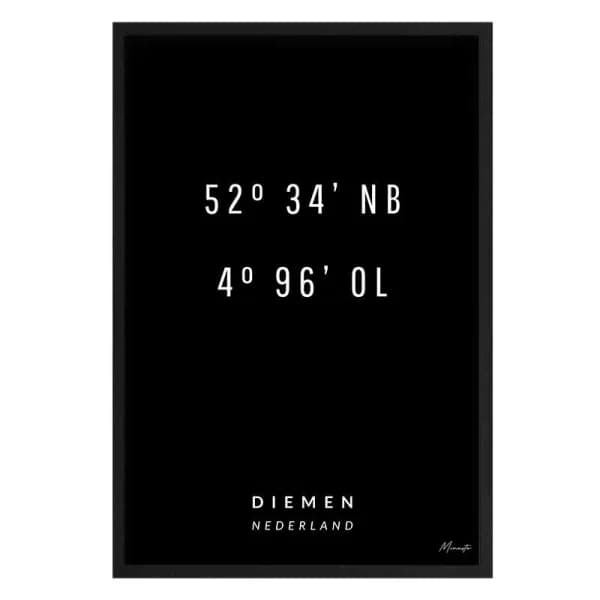 Coordinaten Diemen