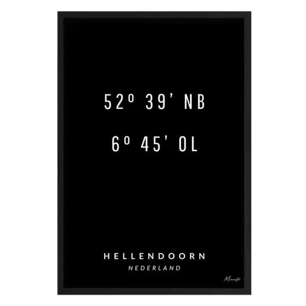 Coordinaten Hellendoorn