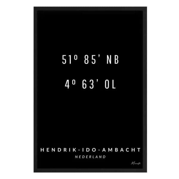 Coordinaten Hendrik-Ido-Ambacht