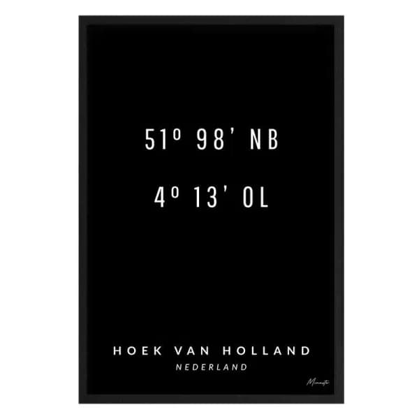 Coordinaten Hoek van Holland