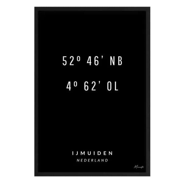 Coordinaten IJmuiden