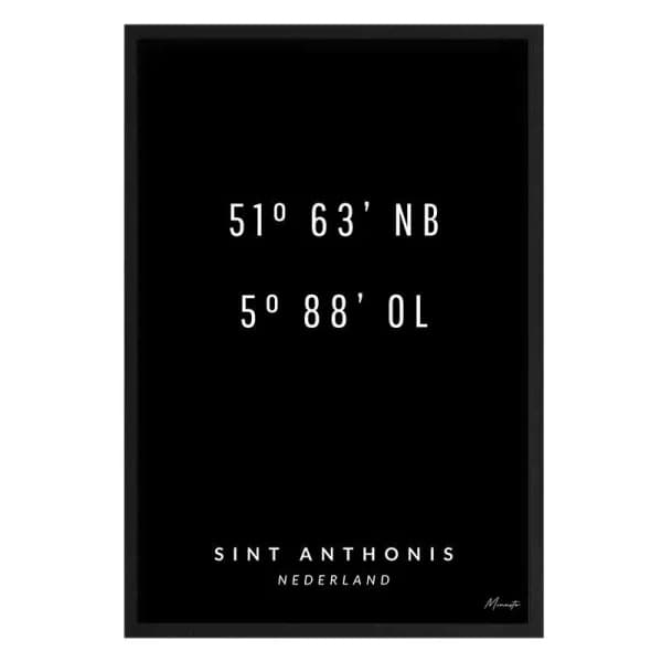 Coordinaten Sint Anthonis