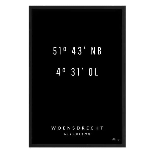 Coordinaten Woensdrecht