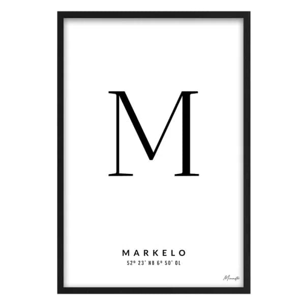 Letter M Markelo